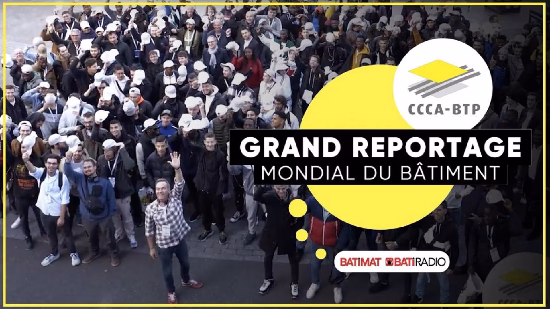 CCCA-BTP à BATIMAT : 420 apprentis du BTP CFA au salon BATIMAT